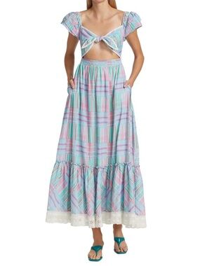 LoveShackFancy Emeka dress In Candyland Multi